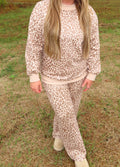 LEOPARD LOUNGE SET